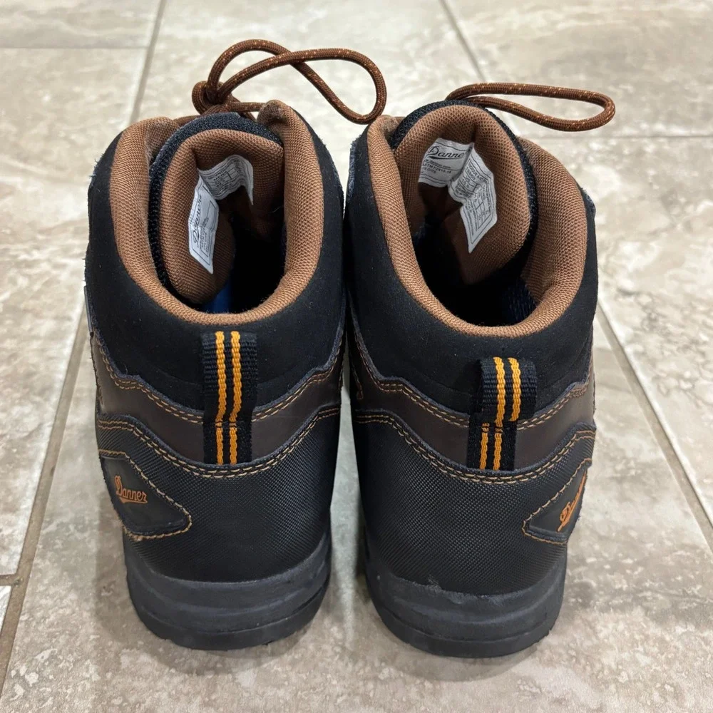 Danner Vicious 4.5 Brown Orange NMT Composite Toe Work Boots 13860 Mens 10.5 D